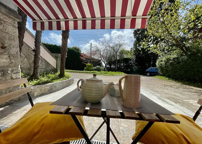 Lägenhet Cozy Avec Jardin Au Centre D'hendaye A 10 Minutes D'espagne